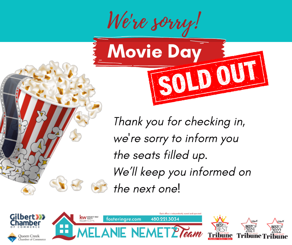 MOVIE DAY - Sold out